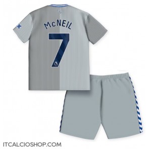 Everton Dwight McNeil #7 Terza Maglia Bambino 2023-24 Manica Corta (+ Pantaloni corti)